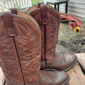 Justin Brand Cowboy Boots SIZE 10.5 Mens